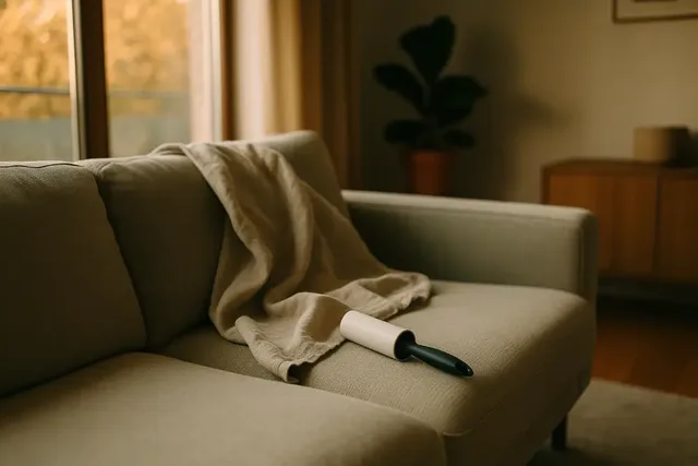 Fusselrollen für Sofa & Polster: Material-Tipps