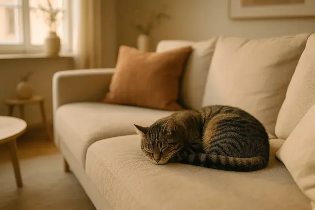 Katzenhaare entfernen: Die besten Methoden für Sofa, Kleidung und Bett