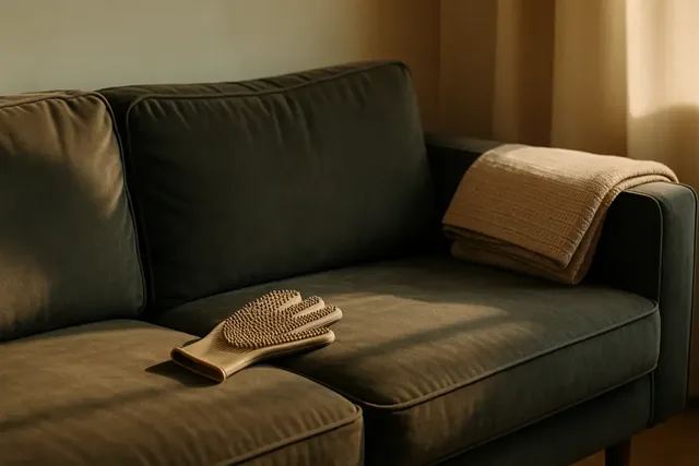 Welche Couch ist am besten bei Tierhaaren?