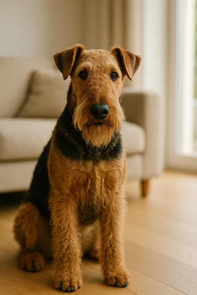 Airedale Terrier – Hund Rasse Foto