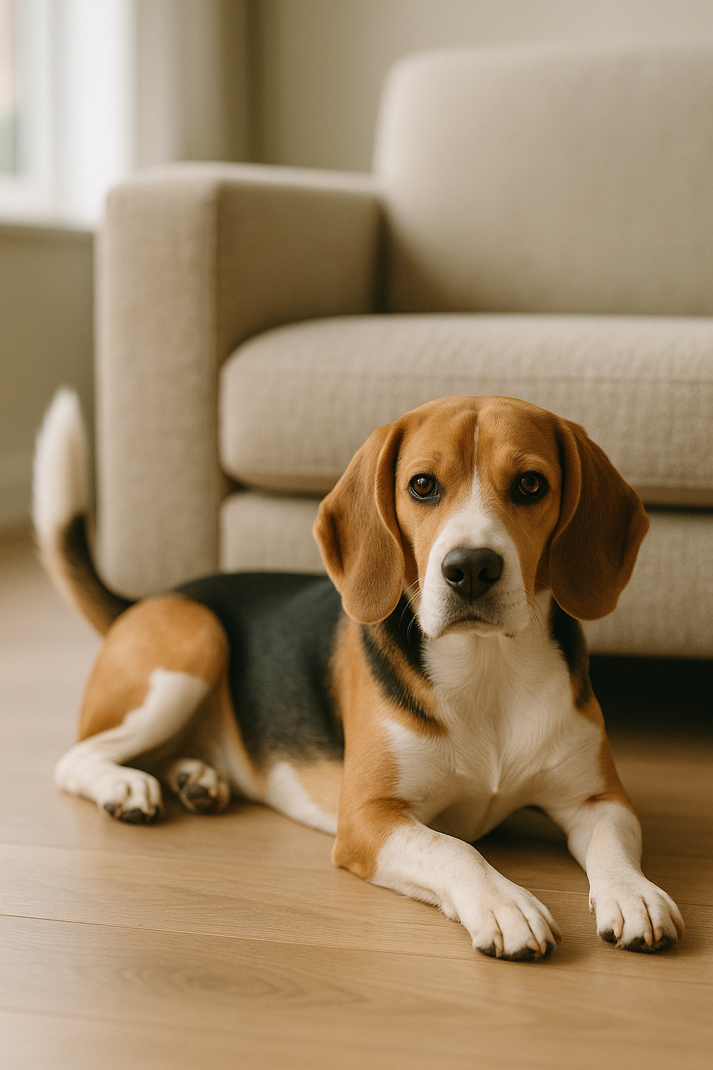 Beagle – Hund Rasse Foto (KI-generiertes Bild)