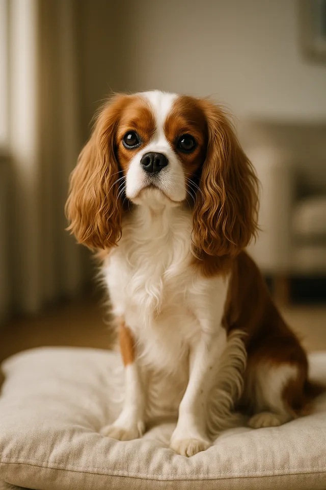 Cavalier King Charles Spaniel (KI-generiertes Bild)