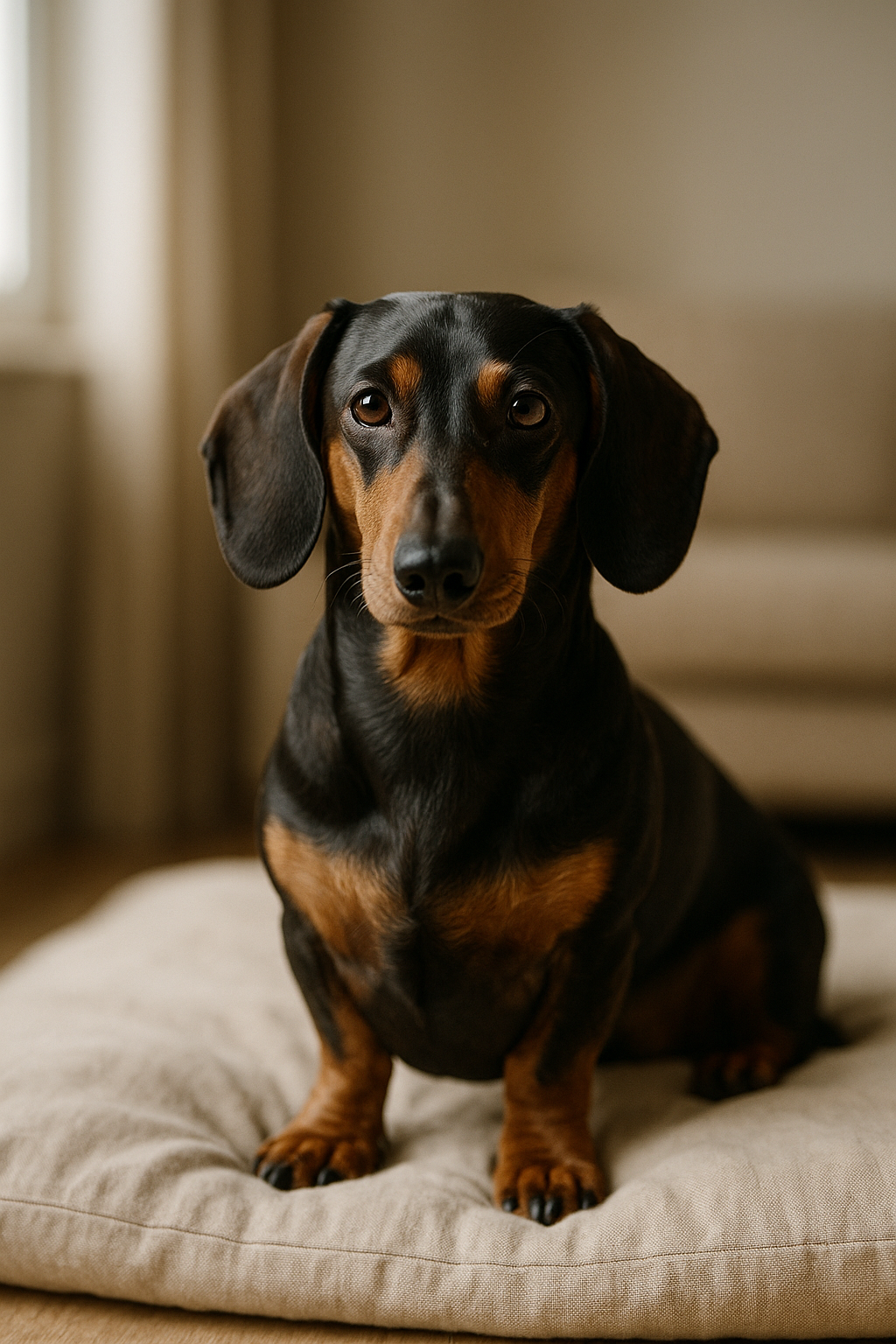 Dackel – Hund Rasse Foto (KI-generiertes Bild)