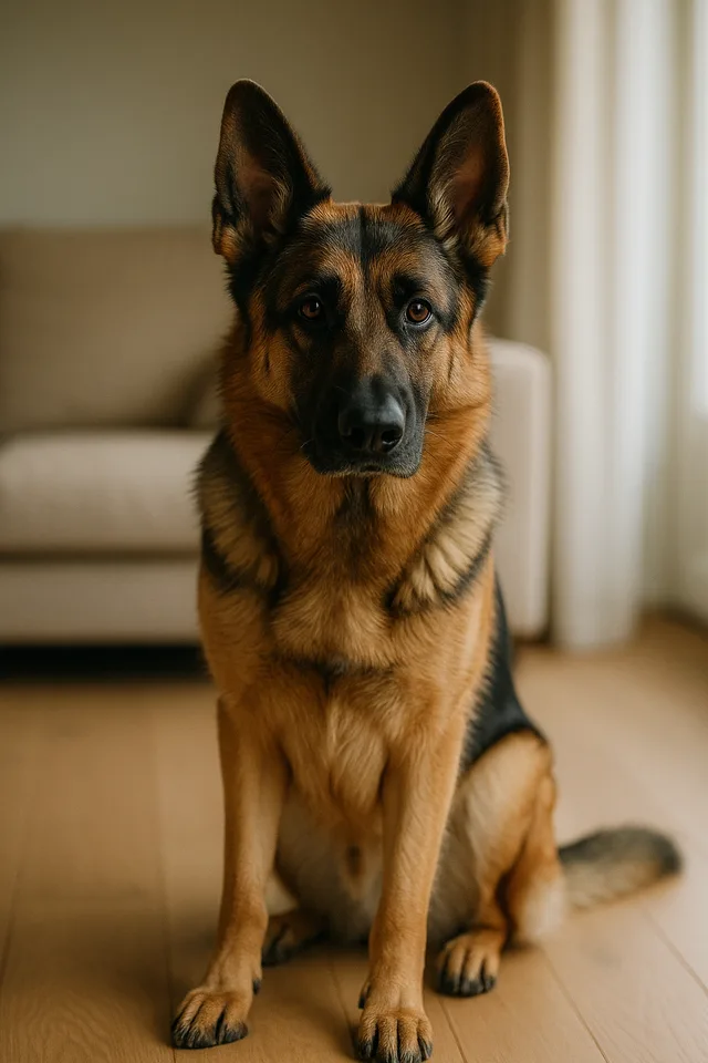 Deutscher Schäferhund (KI-generiertes Bild)
