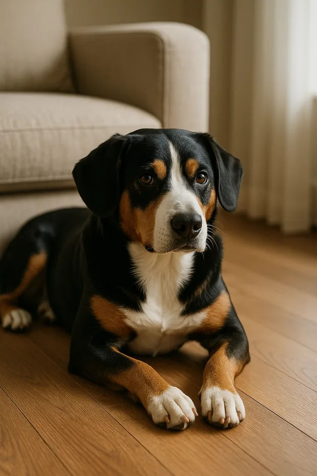 Entlebucher Sennenhund – Hund Rasse Foto