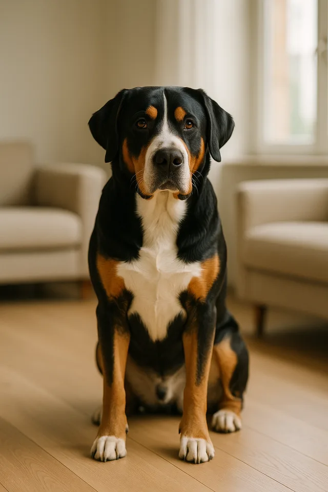 Großer Schweizer Sennenhund – Hund Rasse Foto