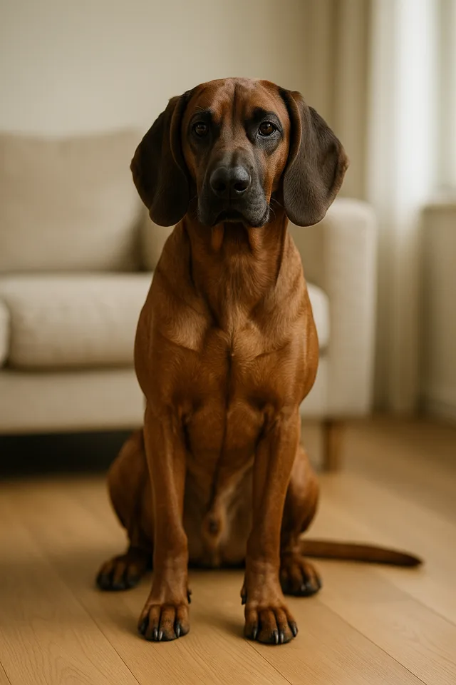 Hannoverscher Schweißhund – Hund Rasse Foto
