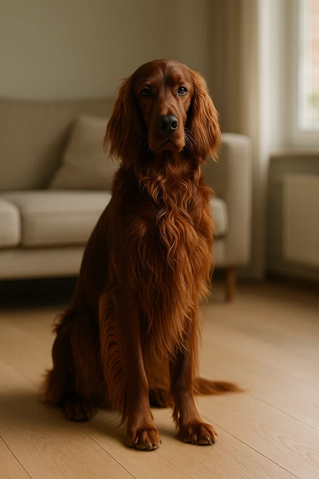 Irish Setter – Hund Rasse Foto