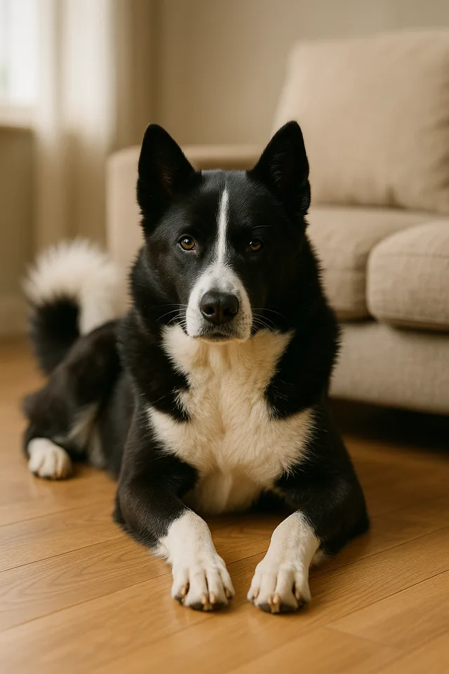 Karelischer Bärenhund – Hund Rasse Foto