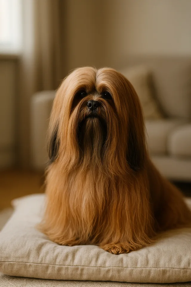Lhasa Apso – Hund Rasse Foto