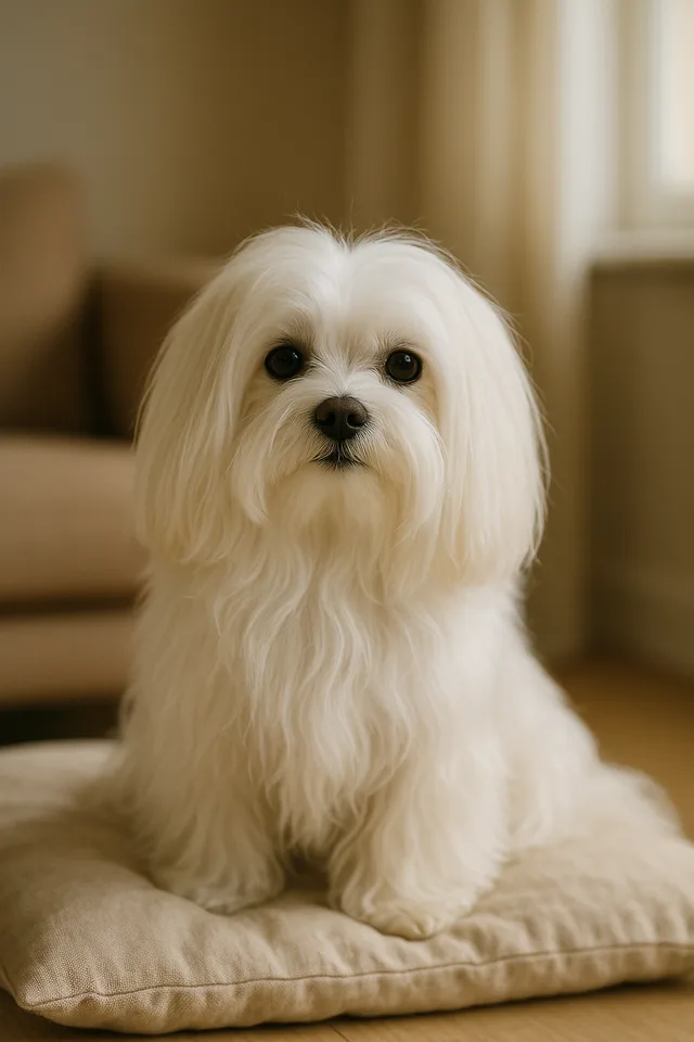 Malteser – Hund Rasse Foto