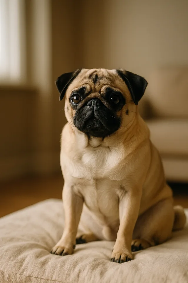 Mops (KI-generiertes Bild)