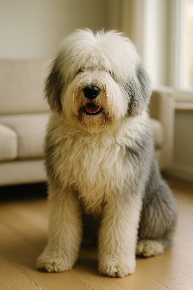 Old English Sheepdog – Hund Rasse Foto