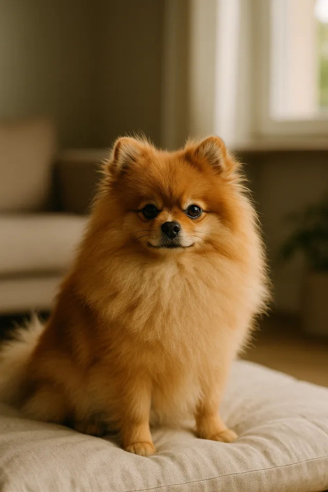 Pomeranian – Hund Rasse Foto