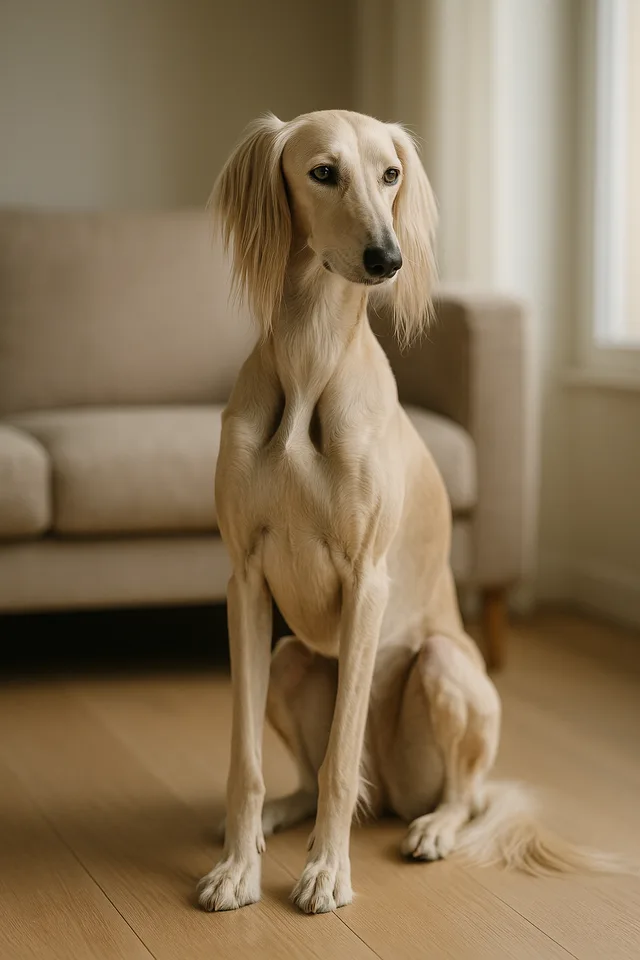Saluki – Hund Rasse Foto