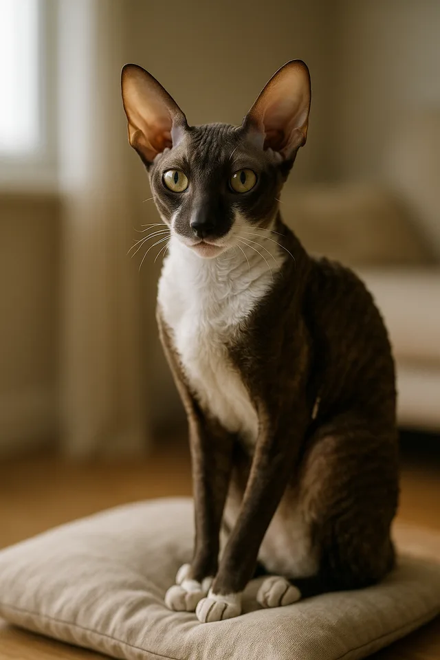 Cornish Rex – Katze Rasse Foto