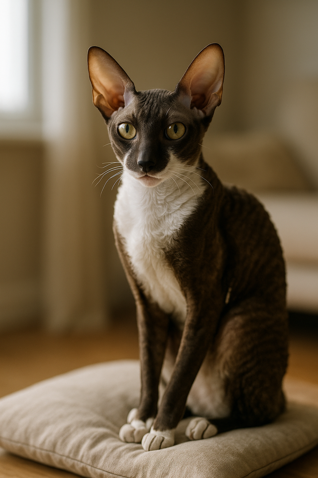 Cornish Rex (KI-generiertes Bild)
