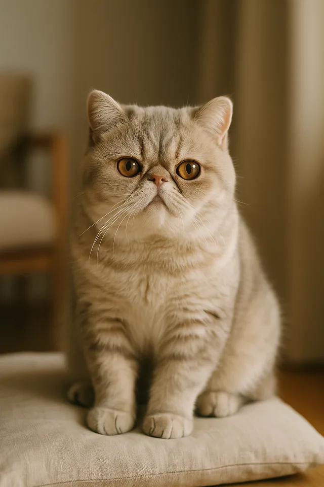 Exotic Shorthair – Katze Rasse Foto
