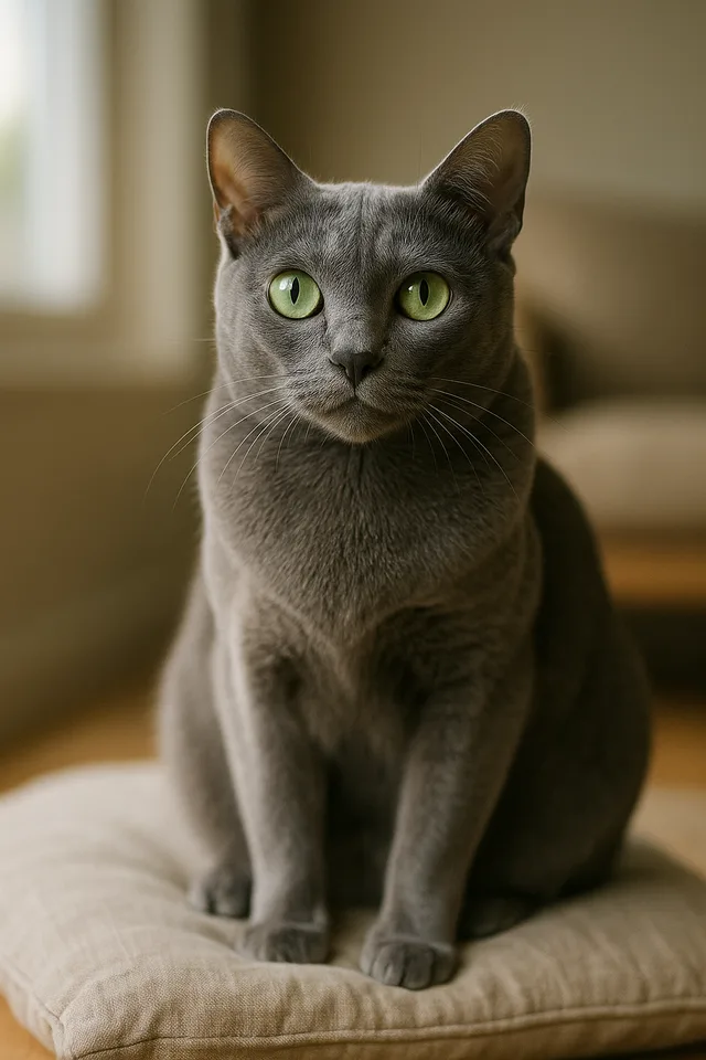 Korat – Katze Rasse Foto
