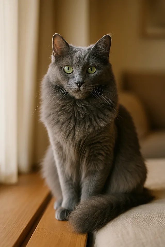 Nebelung – Katze Rasse Foto