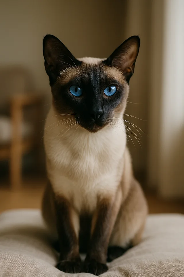 Siamkatze (KI-generiertes Bild)