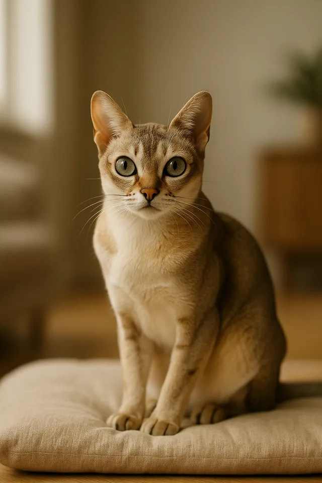 Singapura – Katze Rasse Foto