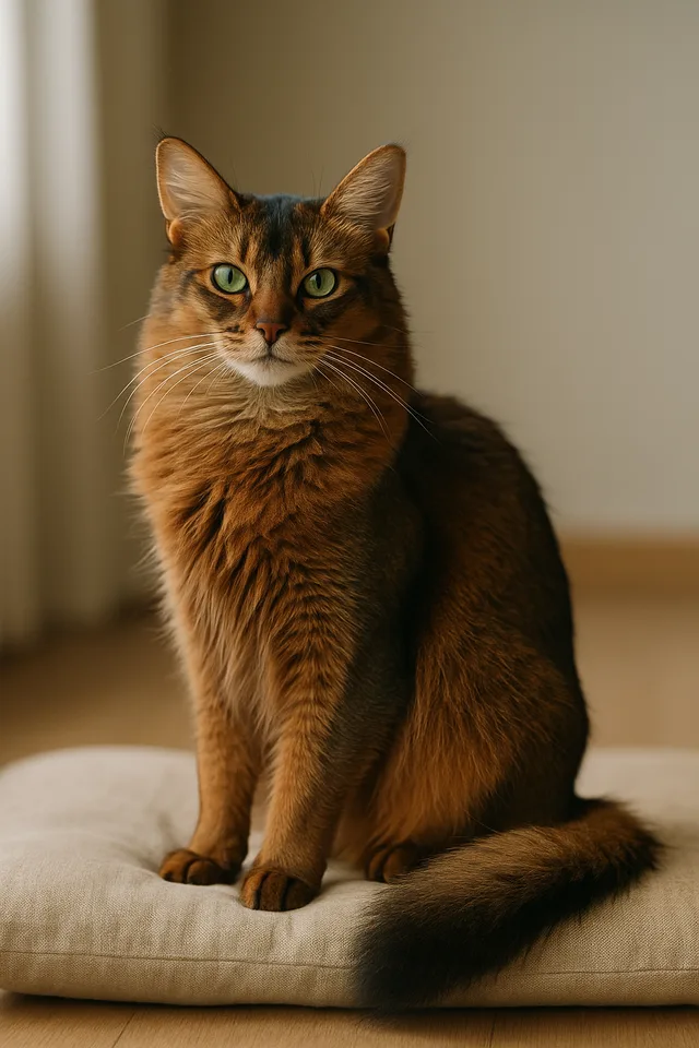 Somali – Katze Rasse Foto