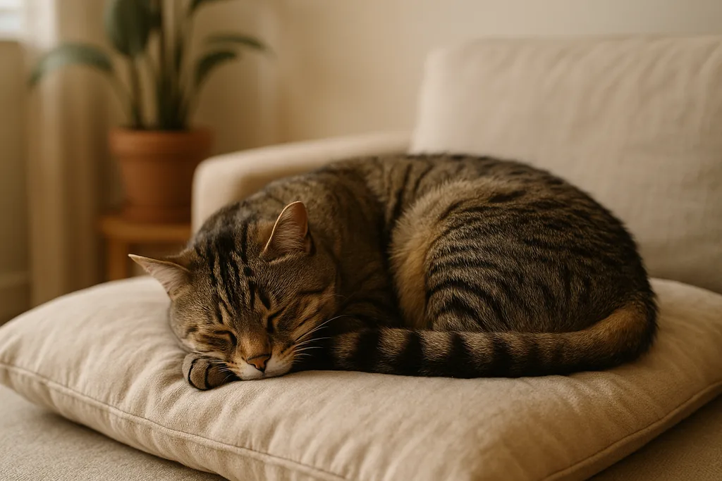 Katzenschlafplatz reinigen