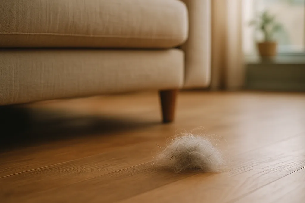 Tierhaare auf Kleidung